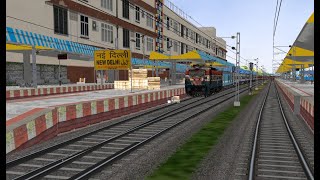 New Delhi TO Ambala  Haryana Route With High graphics  Msts live [upl. by Lleynad]