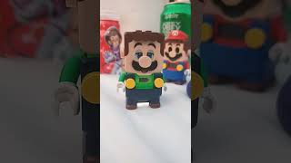 Lego Luigi low battery [upl. by Dohsar]