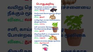 தமிழ்  பொதுஅறிவு வினா விடைகள்  TNPSC tamil pothutamil pothuarivutamil gk generalknowledge [upl. by Rema]