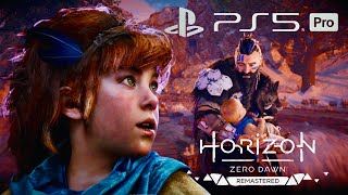 HORIZON ZERO DAWN REMASTERED PS5 PRO FREE ROAM GAMEPLAYFERFORMANCE PRO MODE4K 60 FPS THESMGFIRE [upl. by Nerrak]