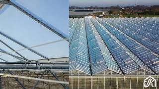 Venlo greenhouse 800 m 22248 m² [upl. by Ezarra]