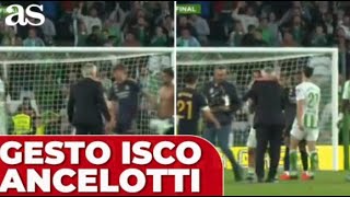 BETIS 1  REAL MADRID 1  El GESTO de ISCO y ANCELOTTI más VIRAL en REDES [upl. by Hannala]