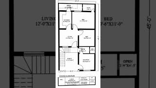 Smart 25x45 3BHK House Plan Efficient amp Stylish Design [upl. by Dao]