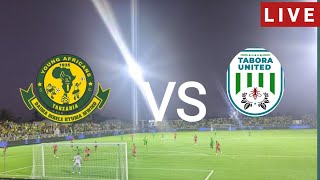 🔴LIVE YANGA SC VS TABORA UNITED  CRDB CUP 20232024 [upl. by Naihr]