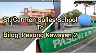 Ride from St Carmen Salles School to Bilog Pasong Kawayan 2 General Trias Cavite 2024  HD [upl. by Luttrell]