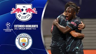 RB Leipzig vs Man City Extended Highlights  UCL Group Stage MD 2  CBS Sports Golazo [upl. by Tommy]