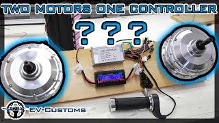 Can one Speed Controller Run two Hub Motors [upl. by Bertie608]