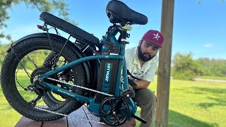 This EBike Folds in Half  Hitway BK6M Unboxing amp Review [upl. by Lagiba]