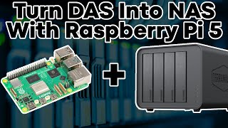 Turn DAS into NAS with a Raspberry Pi 5 and OpenMediaVault [upl. by Petra596]