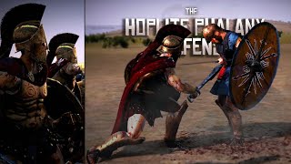 Spartan Hoplite Phalanx Vs Athenian Thorax Swordsmen  Epic Cinematic Battle  Total War Rome 2 [upl. by Nils]