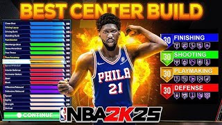 BEST 2WAY CENTER BUILD in NBA 2K25 CONTACT DUNKS  LIMITLESS RANGE best build 2k25 [upl. by Aciraj469]