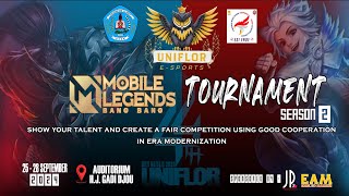 🔴Live  Opening Ceremony Uniflor Mobile Legends Turnamen Season 2 [upl. by Lek128]