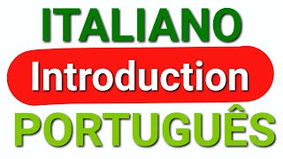 ITALIAN VS PORTUGUESE INTRODUCTION PHRASES [upl. by Ahkihs]