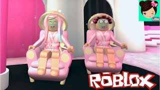 Llevo a Mi Abuela al Salon de Belleza en Roblox Salon y Spa  Titi Juegos [upl. by Foah]