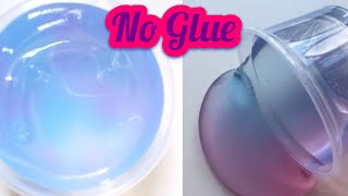 MUST WATCH REAL HOW TO MAKE THE BEST CLEAR SLIME WITHOUT GLUE WITHOUT BORAX EASY SLIME [upl. by Axel524]