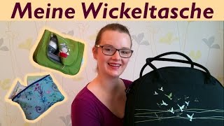 Meine Wickeltasche  Einblick in mein Taschensystem [upl. by Anerrol]