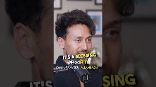 Tiger Shroff Its Blessing Pressure on You shorts tigershroff [upl. by Etyak]