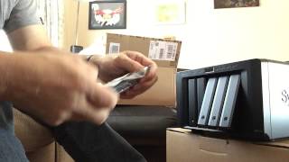 Synology DS1515 HDD Installation [upl. by Ardolino]