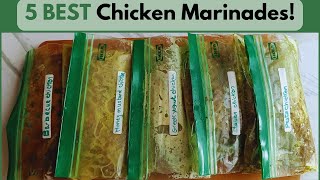 5 BEST Chicken Marinades  Upgrade Your Weekly Meal Prep [upl. by Zenda304]