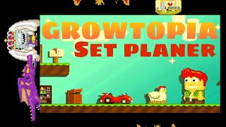 Growtopia Set Planner Free  For Mobile And Pc [upl. by Idnahk]