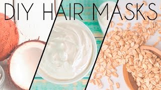 DIY Hair Masks For All Hair Types  Homemade Hair Mask for Strong amp Healthy Hair [upl. by Remington489]