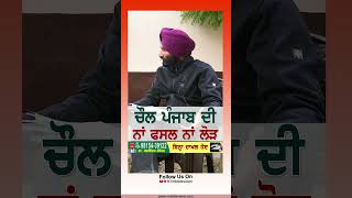 ਚੌਲ ਪੰਜਾਬ ਦੀ ਨਾਂ ਫ਼ਸਲ ਨਾਂ ਲੋੜ Rajinder Singh Deep Singh rmbtelevision farmers kisan farming [upl. by Keene]