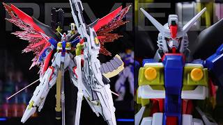 Combine Into Destiny Gundams Ultimate Form  HG Destiny Gundam Spec II and Zeus Silhouette Review [upl. by Tome]