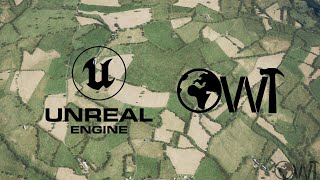 Landscape AutoMaterial w Satellite Image Overlay Unreal Engine 5 Demo [upl. by Catlaina60]