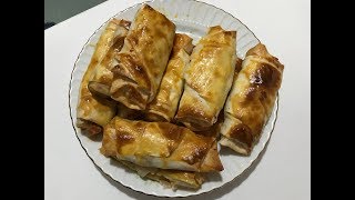 Tavuklu Kaşarlı Börek Yaptım [upl. by Aciraj]