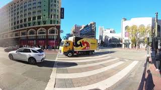 True 360 TENDERLOIN to Trader Joes Part 1 Sun 11042024 San Francisco CA 38R last block [upl. by Treblah]