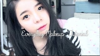 Everyday Makeup Simple Korean Makeup Tutorial  Erna Limdaugh [upl. by Emelina]