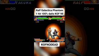 Ralf Galactica Phantom vs Takuma KOF 98 kofnodead kof kof98 arcade shorts arcadegames games [upl. by Arima]