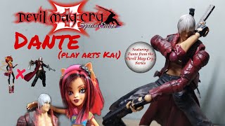 Dante Sparda Dmc 3 play arts Kai review [upl. by Zillah]