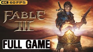 Fable 3  Longplay Good Walkthrough Full Game No Commentary 4k 60FPS UHD [upl. by Roswell]