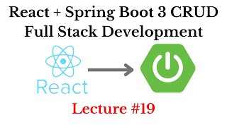 NEW React  Spring Boot CRUD Full Stack App  19  Create React EmployeeComponent amp Add Route [upl. by Iddet]