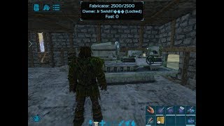 Ark Survival Evolved Mobile  Roleplay Episode 39  Mission Crafting a Ghillie Suit and Fabricator [upl. by Shanly]