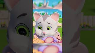 Three little kittens  New Shorts  Jolly Jolly  Learn and Play  Nursery Rhymes [upl. by Gardy142]