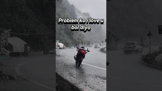 Problem ko I love you bol dya 😢 lyrics song music titlesong sad shorts trending [upl. by Eihctir335]