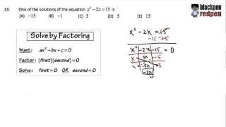 Q13 the algebra way [upl. by Jesselyn426]