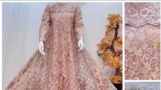 GAMIS NAWZA  GAMIS BRUKAT gamismewahelegan dress fashion NihufaFashion [upl. by Blum683]