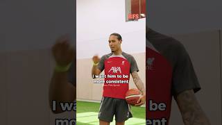 Virgil Van Dijk On Taking Free Kicks and Trent Alexander Arnold [upl. by Nobile]