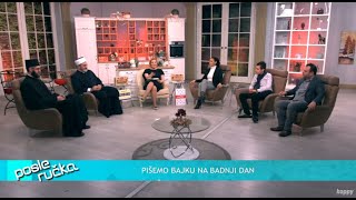 POSLE RUCKA  Pisemo bajku na Badnji dan  Budite humani verujte i prastajte  TV Happy 6012021 [upl. by Affra]