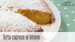 VideoPic  Torta caprese al limone [upl. by Wenn]