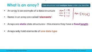 Declaring and Indexing Arrays [upl. by Aihtebat728]