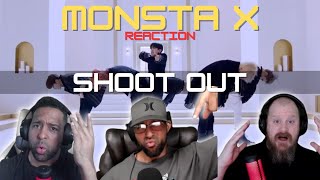 MONSTA X  Shoot Out MV  StayingOffTopic Reaction [upl. by Trinatte]