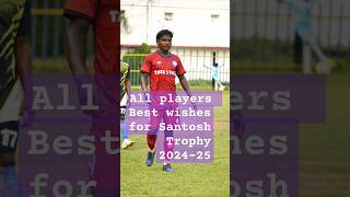 Jharkhand football Team have best wishes for Santosh Trophy 202425 Best of luck shorts ytshort [upl. by Downey]