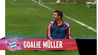 Müller as Goalie [upl. by Epps]