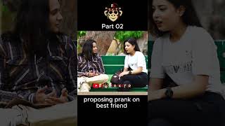 Proposing Prank With Best Friend [upl. by Antsirhc904]