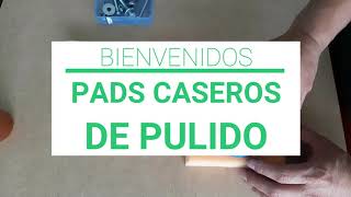 Como hacer pads o almohadillas para Datailing caseros FACIL [upl. by Haimaj]