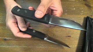 Deer hunting knives 88  Fallkniven TK2 amp F1 [upl. by Anaitat]